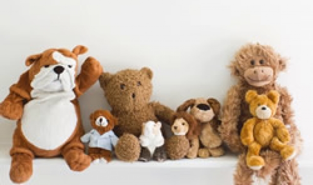 Des jouets prêts à être adopté